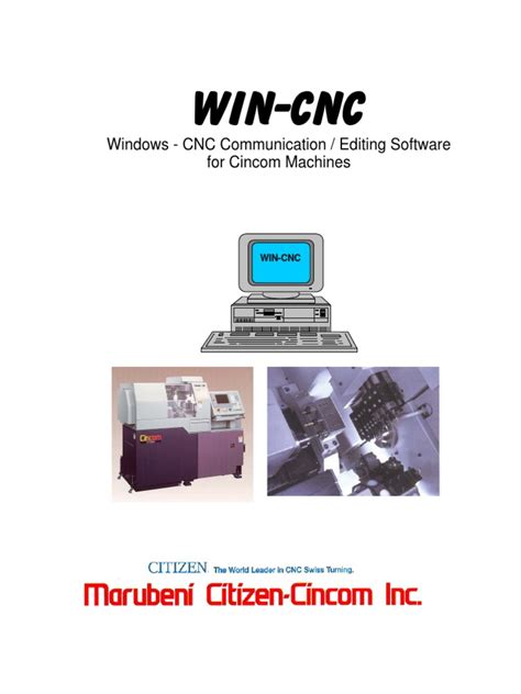 cnc l167 cincom machine manual|Win.